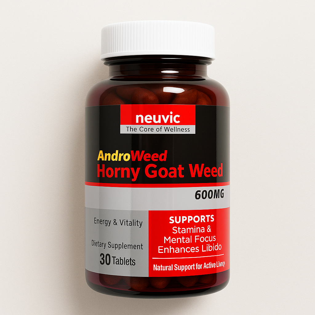 Horny Goat Weed - Androweed – Boost Power, Endurance & Mental Focus
