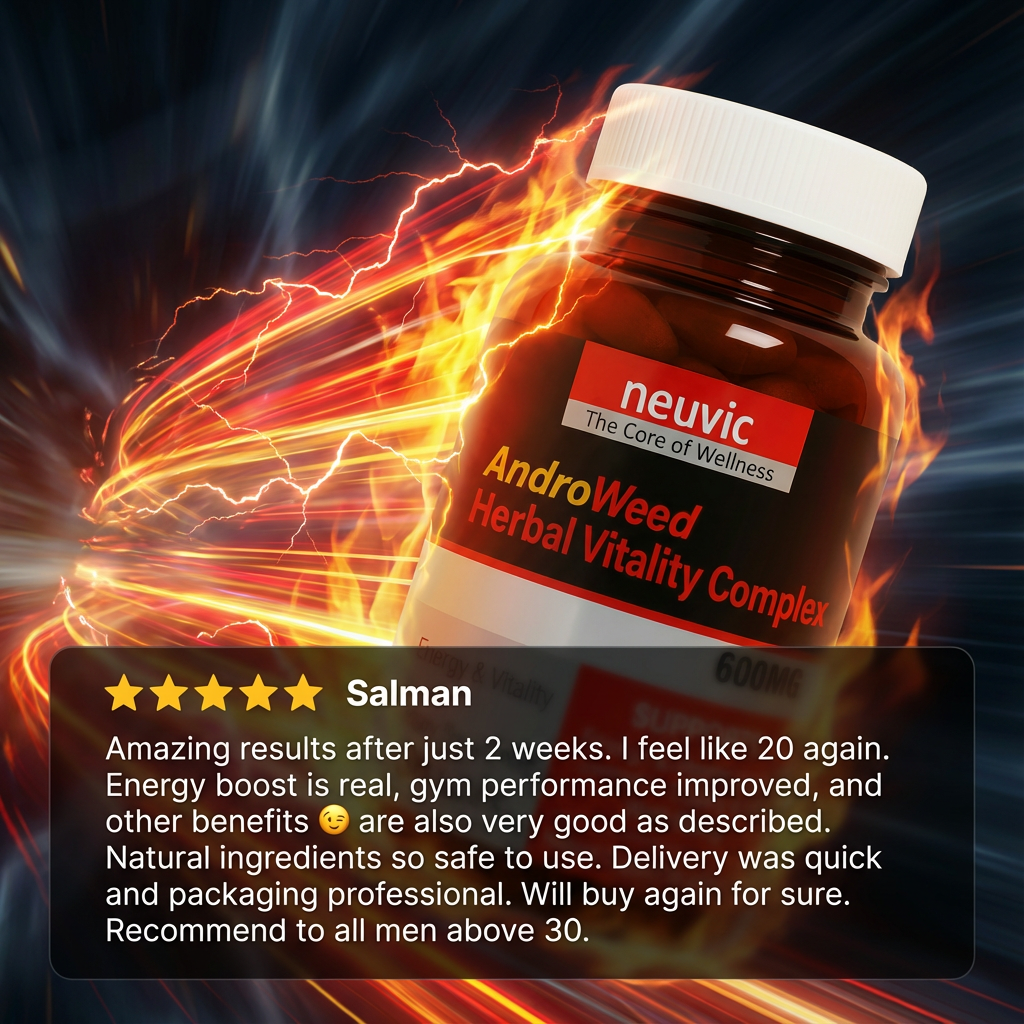 Horny Goat Weed - Androweed – Boost Power, Endurance & Mental Focus