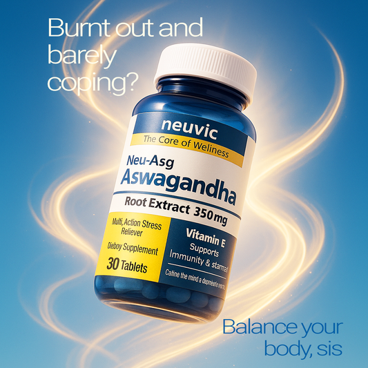Neu-Asg - Powered by Ashwagandha for Stress-Free Energy & Radiant Wellness