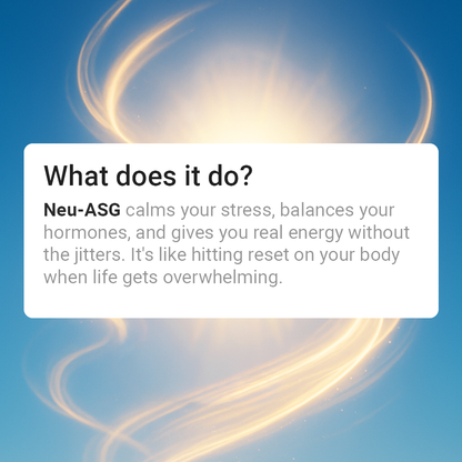 Neu-Asg - Powered by Ashwagandha for Stress-Free Energy & Radiant Wellness