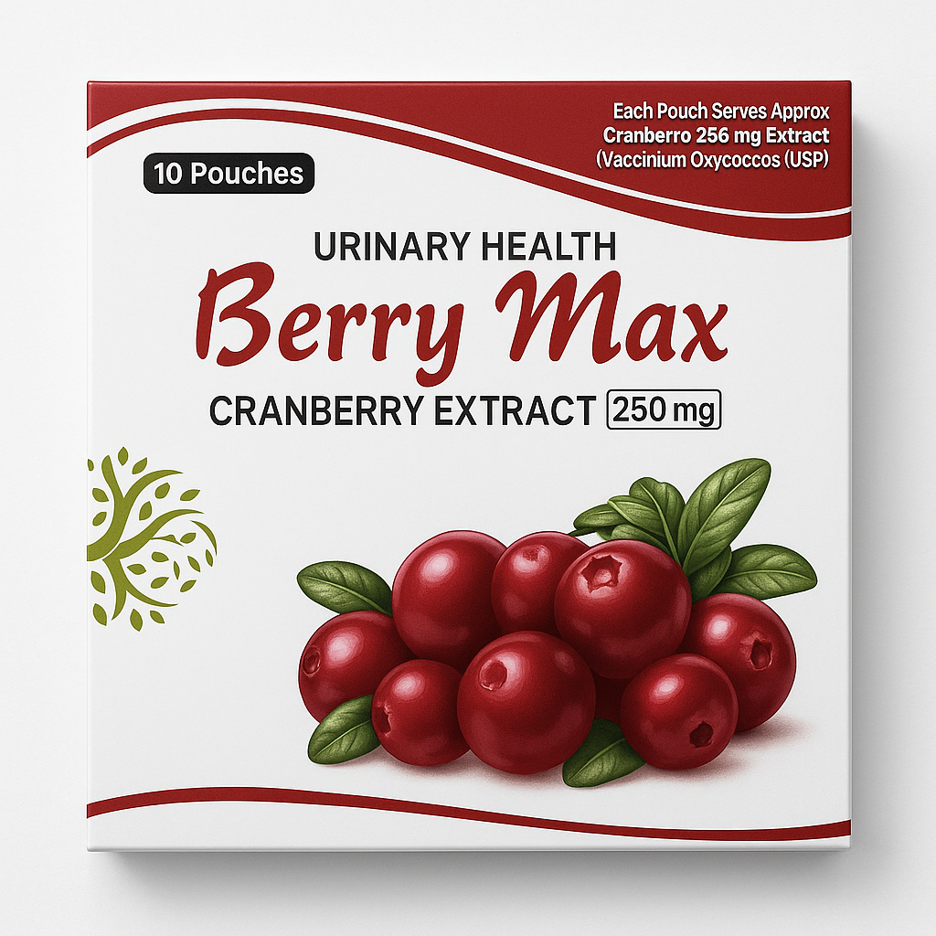 Berrymax Cranberry Extract – Urinary Tract Support & Kidney Health