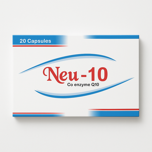Neu10 CoQ10 50mg – Heart Health & Cardiovascular Support