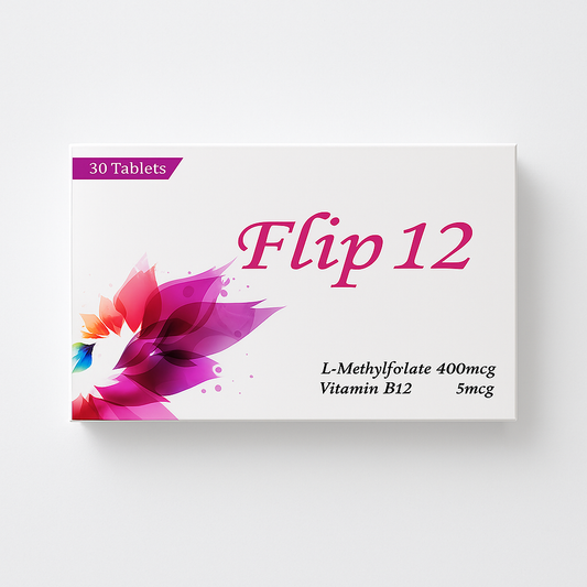 Flip12 Folic Acid – Pregnancy Support & Healthy Baby Development