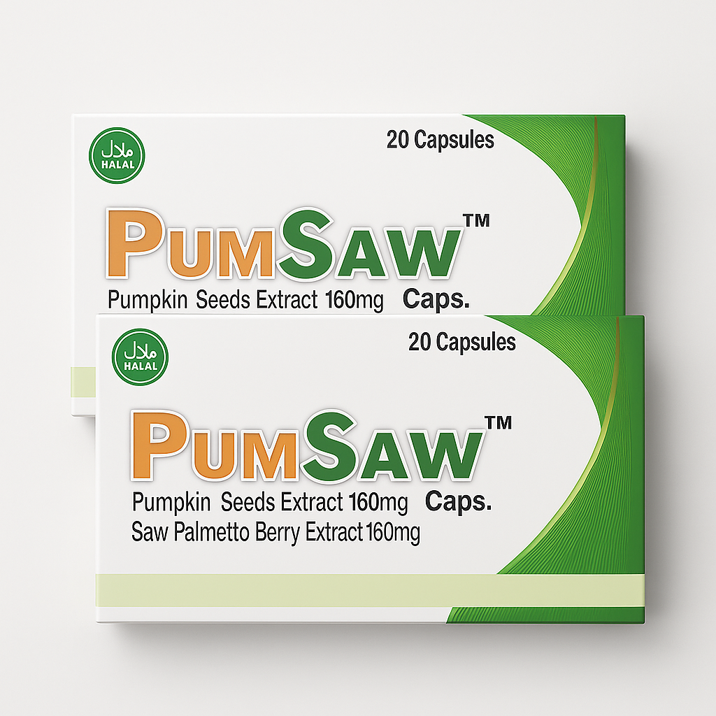 Pumsaw Pumpkin & Saw Palmetto – Natural DHT Blocker - Hair Loss Prevention & Prostate Support