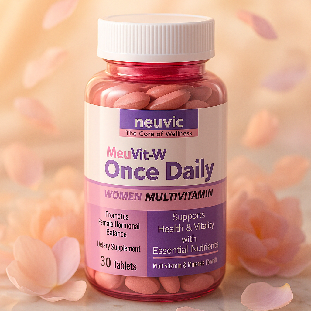 Meuvit-W – Women’s Multivitamin for Energy & Glow