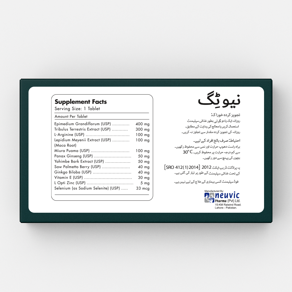 Neutig – Men’s Vitality & Energy Support