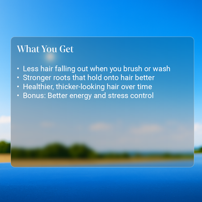 Women’s Hair Balance - Duo PUMSAW + Meuvit-W | Hormonal Balance + DHT Regulation for Fuller, Healthier Hair