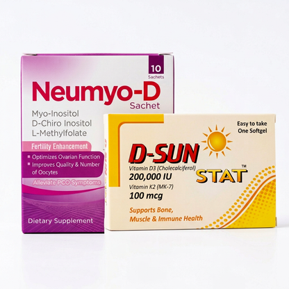 Neumyo-D + D-SUN STAT Women’s Wellness Bundle